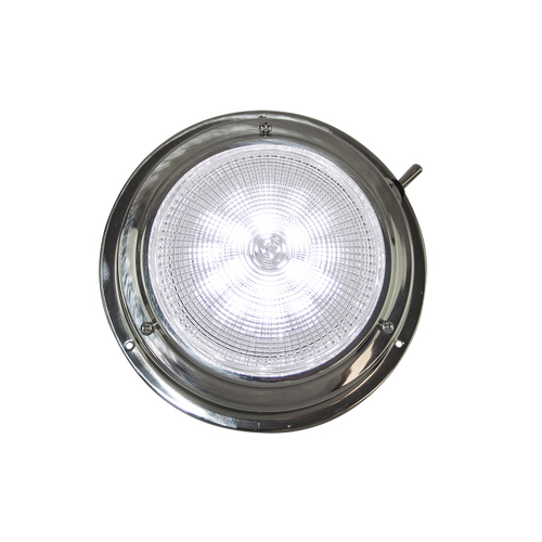 LED Dome Light Stainless Steel White Light 140mm