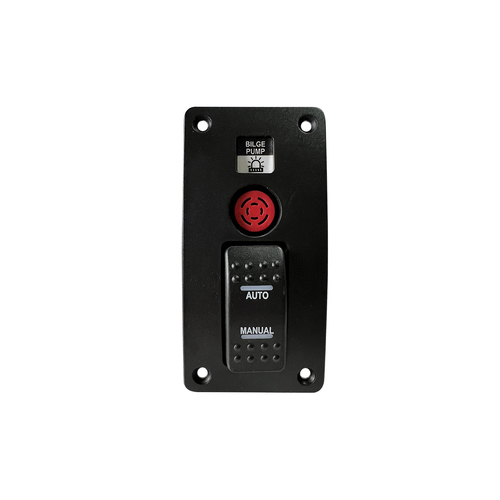 Bilge Pump Switch Panel with Alarm On-Off-(On)