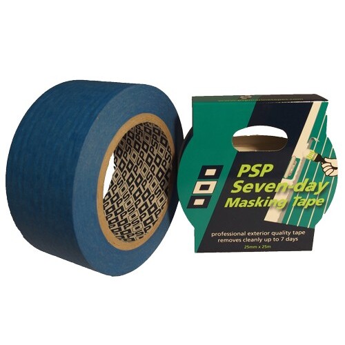 7-Day Paper Masking Tape Blue 25m