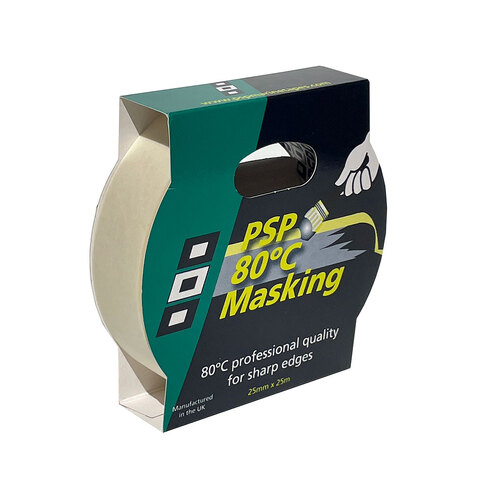 High Temp Paper Masking Tape Natural 25m