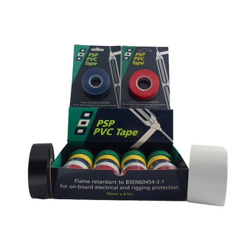 PVC Electrical Tape 19mm x 4.5m (Box of 24)